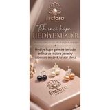 İNCİORA JEWELRY GERÇEK DOĞAL KUM İNCİ PASLANMAZ ÇELİK KOLYE Altın2 45 cm dorikatop