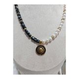 İNCİORA JEWELRY GERÇEK İNCİ OBSİDYEN TAŞLI KOLYE Siyah TYC9B31DBD0CCE48761BB4800
