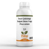 İncir Çekirdeği Soğuk Sıkım Yağı Ficus semen 1 litre