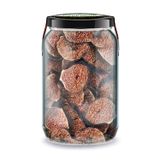 İncir Cips Siyah İcir Cipsi Bi Kavanoz 660 Cc. Cam Kavanozda Katkısız Kara İncir Kurusu Fig Chips