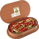 İncir Evi Karışık Çukulat Kuru Incir 450 gr Oval Ahşap Kutu - 500 gr