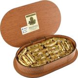 İncir Evi Sade Çukulat Kuru Incir 450 gr Oval Ahşap Kutu - 500 gr