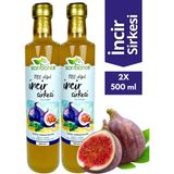 İncir Sirkesi 500 ml 2'li Paket - Organik Doğal Fermente