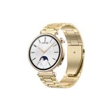 İncisoft Huawei Watch Gt4 41mm / Gt5 41mm / Gt6 41mm Uyumlu Paslanmaz Çelik Metal Baklalı Kordon