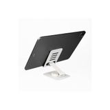 İncisoft Tablet Standı 360° Derece Dönebilen Başlıklı Karbon Çelik Bilgisayar Tablet Stand Beyaz