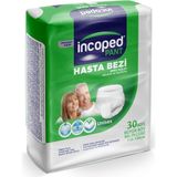Incoped Hasta Bezi Emici Külot - Yüksek Emicili Hasta ve Yetişkin Bezi Large Unisex 30'lu 4 Paket - 30x4 - Beyaz