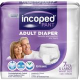 Incoped Hasta Bezi Emici Külot - Yüksek Emicili Hasta ve Yetişkin Bezi X Large 7'li 4 Paket - 7x4 - XL - Beyaz