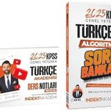 İndeks Akademi 2025 Kpss Türkçe Akademisi Video Ders Notları + Soru Bankası 2 Li Set - Berk Ekici