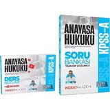 İndeks Akademi 2026 Kpss A Grubu Anayasa Hukuku Video Ders Notları + Soru Bankası 2 Li Set - Erdal Fanid İndeks Akademi Yayıncılık