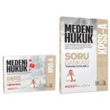 İndeks Akademi 2026 KPSS A Grubu Medeni Hukuk Video Ders Notları + Soru Bankası 2 li Set - Eyüp İpek İndeks Akademi Yayı