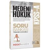 İndeks Akademi 2026 Kpss A Grubu Medeni Hukuk Video Ders Notları + Soru Bankası 2 Li Set - Eyüp İpek İndeks Akademi Yayıncılık