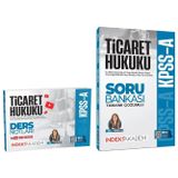 İndeks Akademi 2026 KPSS A Grubu Ticaret Hukuku Video Ders Notları + Soru Bankası 2 li Set - Elif Kendüzer İndeks Akadem
