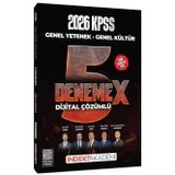İndeks Akademi 2026 KPSS Genel Yetenek Genel Kültür 5 DenemeX Çözümlü İndeks Akademi Yayıncılık Aydın Yüce, Alican Demir, Emrah Vahap Özkaraca, Berk Ekici, Metin Şimşek