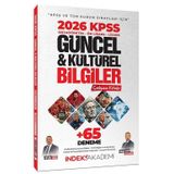 İndeks Akademi 2026 KPSS Güncel ve Kültürel Bilgiler Çalışma Kitabı (65 Deneme İlaveli) - Aydın Yüce, Emrah Vahap Özkaraca