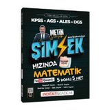 İndeks Akademi 2026 KPSS MEB-AGS ALES DGS Şimşek Hızında Matematik Tekrar Föyü Youtube Video Çözümlü