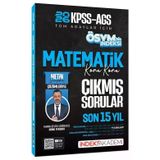 İndeks Akademi 2026 KPSS MEB-AGS Matematik ÖSYM nin İndeksi Çıkmış Sorular Son 15 Yıl Konu Konu Çözümlü - Metin Şimşek