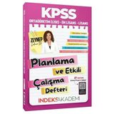 İndeks Akademi 2026 Kpss Planlama Ve Etkili Çalışma Defteri - Zeynep Salman İçli İndeks Akademi Yayıncılık