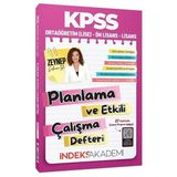 İndeks Akademi 2026 Kpss Planlama Ve Etkili Çalışma Defteri