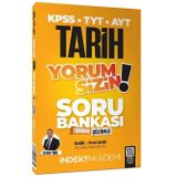 İndeks Akademi 2026 KPSS TYT AYT Tarih Yorum Sizin Soru Bankası Çözümlü - Aydın Yüce
