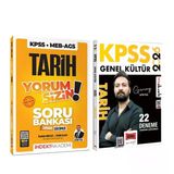 İndeks Akademi 2026 Kpss Tyt Ayt Tarih Yorum Sizin Soru Bankası Ve Yargı Tarih 22 Deneme Seti 2 Kitap