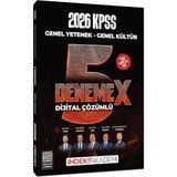 İndeks Akademi 2026 KPSS Yetenek Kültür 5 DenemeX Çöz Mesleki Hazırlık Kitabı