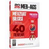 İndeks Akademi 2026 MEB-AGS Mevzuat Bilgisi 40 Deneme Çözümlü - Emrah Vahap Özkaraca, Zeynep Salman İçli