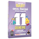 İndeks Akademi 2026 ÖABT MEB-AGS Okul Öncesi Öğretmenliği 11 Deneme Youtube Video Çözümlü - İbrahim
