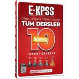 İndeks Akademi Ekpss 10 Deneme Çözümlü Mesleki Hazırlık Kitabı 176 Sayfa