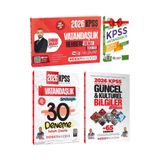 İndeks Akademi KPSS 2026 Emrah Vahap Özkaraca Vatandaşlık Rehberi Genel Tekrar+ 30 Deneme+ Güncel Bilgiler