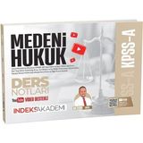 Indeks Akademi KPSS A Grubu Medeni Hukuk Video Ders Notları Ciltsiz Konu Özetli Soru Bankası