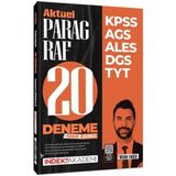 İndeks Akademi KPSS MEB-AGS ALES DGS TYT Aktüel Paragraf 20 Deneme Çözümlü