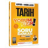 İndeks Akademi KPSS MEB-AGS Tarih Yorum Sizin Soru Bankası Çözümlü - Aydın Yüce