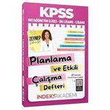 İndeks Akademi MEB-AGS ÖABT Planlama ve Etkili Çalışma Defteri - Zeynep Salman İçli İndeks Akademi Yayıncılık