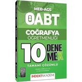 İndeks Akademi ÖABT MEB-AGS Coğrafya Öğretmenliği 10 DenemeX Çözümlü