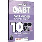 İndeks Akademi ÖABT MEB-AGS Okul Öncesi Öğretmenliği 10 DenemeX Çözümlü