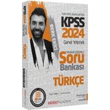 İndeks Akademi Yayıncılık 2024 KPSS Türkçe Soru Bankası