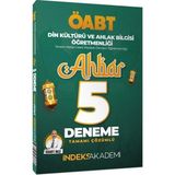 İndeks Akademi Yayıncılık 2024 ÖABT Din Kültürü ve Ahlak Bilgisi Ahbar 5 Deneme Çözümlü
