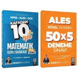 İndeks Akademi Yayıncılık 2025 ALES Matematik Soru Bankası - Sözel Yetenek 5 Deneme 2'li Set