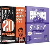 İndeks Akademi Yayıncılık 2025 Kpss Türkçe Tamamı Çözümlü 6+5+7 Deneme - Aktüel Paragraf 20 Deneme Çözümlü