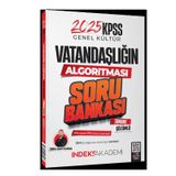 İndeks Akademi Yayıncılık 2025 KPSS Vatandaşlık Vatandaşlığın Algoritması Soru Bankası Çözümlü