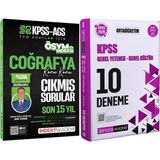 İndeks Akademi Yayıncılık 2026 Kpss Coğrafya Ösymnin Indeksi Çıkmış Son 15 Yıl - 2026 Kpss Ortaöğretim Çözümlü 10 Deneme