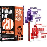 İndeks Akademi Yayıncılık 2026 Kpss Türkçe Matematik Ders Notları - Aktüel Paragraf 20 Deneme Çözümlü