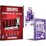 İndeks Akademi Yayıncılık 2026 Kpss Türkçe Soru ve Deneme Seti - 2026 Kpss Lise Ortaöğretim Ön Lisans Yedix 7 Deneme