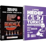İndeks Akademi Yayıncılık Hedef 657 Türkçe 18 Deneme - 2026 Kpss 5 Denemex Çözümlü