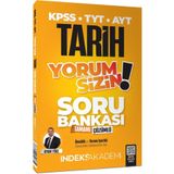 İndeks Akademi Yayıncılık İndeks Akademi 2025 Kpss Tyt Ayt Tarih Yorum Sizin Soru Bankası Çözümlü - Aydın Yüce Indeks Akademi