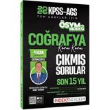 İndeks Akademi Yayıncılık Indeks Akademi Yayıncılık 2026 Kpss Meb-Ags Coğrafya Ösym Nin Indeksi Çıkmış Sorular Son 15 Yıl Konu Konu Çözümlü - Alican Demir