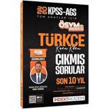 İndeks Akademi Yayıncılık Indeks Akademi Yayıncılık 2026 Kpss Meb-Ags Türkçe Ösym Nin Indeksi Çıkmış Sorular Son 10 Yıl Konu Konu Çözümlü - Berk Ekici