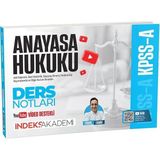 İndeks Akademi Yayıncılık Kpss A Grubu Anayasa Hukuku Video Ders Notları - Erdal Fanid
