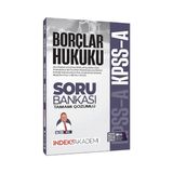 İndeks Akademi Yayıncılık Kpss A Grubu Borçlar Hukuku Soru Bankası Çözümlü - Eyüp Ipek