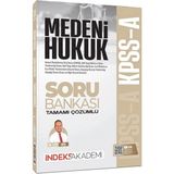 İndeks Akademi Yayıncılık Kpss A Grubu Medeni Hukuk Soru Bankası Çözümlü - Eyüp İpek